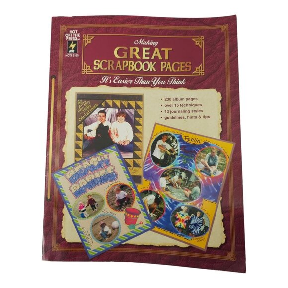 Making Great Scrapbook Pages Guidelines Hints Tips Albums Techniques Crafting - Picture 1 of 11